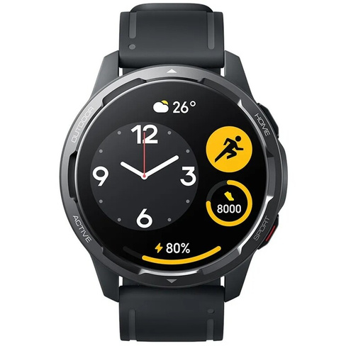Смарт Часы Xiaomi xiaomi watch s1 active черный