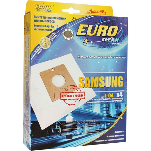 Мешки пылесборники EURO Clean синтетические