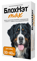 Капли БлохНэт max для собак 30-40 кг, инсектоакарицидные, 4мл, Астрафарм