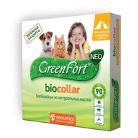 GreenFort NEO ошейник для кошек и мелких пород собак (1 шт.)