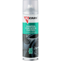 Пенный полироль-очиститель для пластика салона KERRY с матовым эффектом, вишня, аэрозоль 335 мл