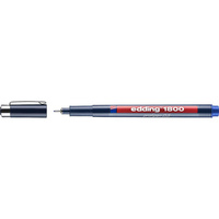 Капиллярная ручка-фломастер для черчения EDDING E-1800-0.3#3