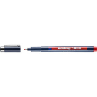 Капиллярная ручка-фломастер для черчения EDDING E-1800-0.7#2