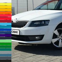 Бампер передний в цвет кузова Skoda Octavia A7 (2013-2017) КУЗОВИК