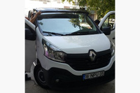 Дефлектор лобового стекла Omsa (стеклопластик) Renault Trafic 2014+