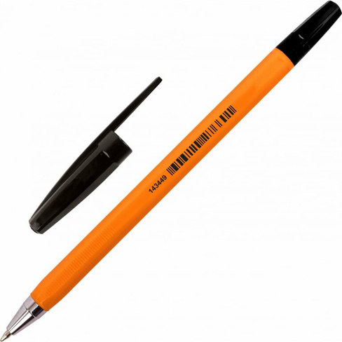 Ручка шариковая BRAUBERG M-500 ORANGE