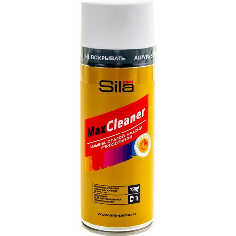 Аэрозольная смывка старой краски Sila HOME Max Cleaner