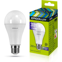Светодиодная лампа Ergolux LED-A70-30W-E27-6K ЛОН