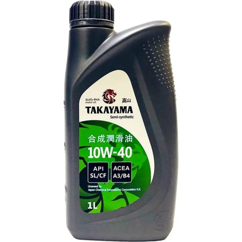 Моторное масло TAKAYAMA SAE 10W-40, API SL/CF
