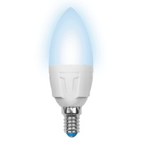 Светодиодная лампа Uniel ЯРКАЯ LED-C37 7W/NW/E14/FR PLP01WH