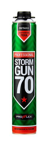 Пена монтажная Storm Gun 70л New