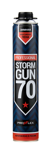 Пена монтажная Storm Gun 70л (зима)