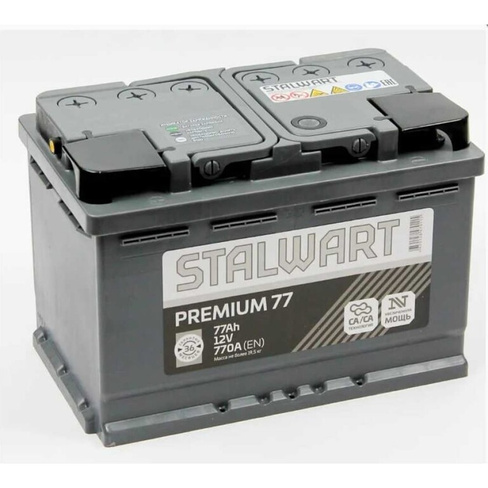 Автомобильный аккумулятор Stalwart Premium