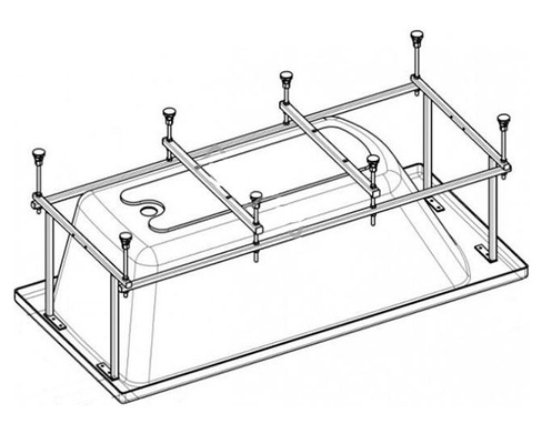 Монтажный комплект к ванне ХОЛЛ ZRU9302770 "ROCA" Roca
