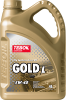 Масло Teboil Gold L 5W40 Sn/Cf A3/B4 4Л Синт (4+1)