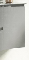 Шкафчик Cezares VAGUE 54855 подвесной с одной распашной створкой, правосторонний Grigio lucido (34x40x55)