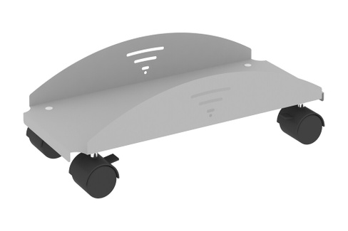 Подставка под системный блок мобильная ПСБ-2М Серый металл
