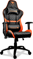 Кресло игровое Cougar Armor One Black-Orange Экокожа черно-оранжевая