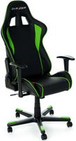 Кресло игровое DXRacer FE08 Экокожа черно-зеленая (NE)