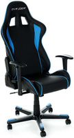 Кресло игровое DXRacer FE08 Экокожа черно-синяя (NB)