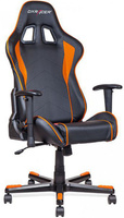 Кресло игровое DXRacer FE08 Экокожа черно-оранжевая (NO)