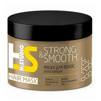 Маска для укрепления волос Strong&Smooth H:Studio Romax, 300 г