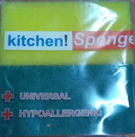 Губки универсальные Sponge (цветные) 2 штуки KITCHEN!