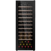 Винный шкаф однокамерный MAUNFELD MFWC-201S84 вместимость: 84 бутылок, черный