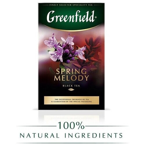 Чай черный Greenfield Spring Melody листовой, 100 г