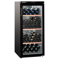 Винный шкаф однокамерный Liebherr WKb 3212 Vinothek вместимость: 164 бутылок, черный