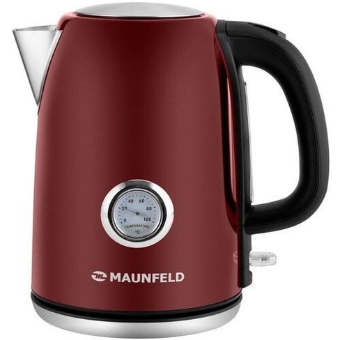 Чайник электрический MAUNFELD MFK-624CH, 2200Вт, вишневый