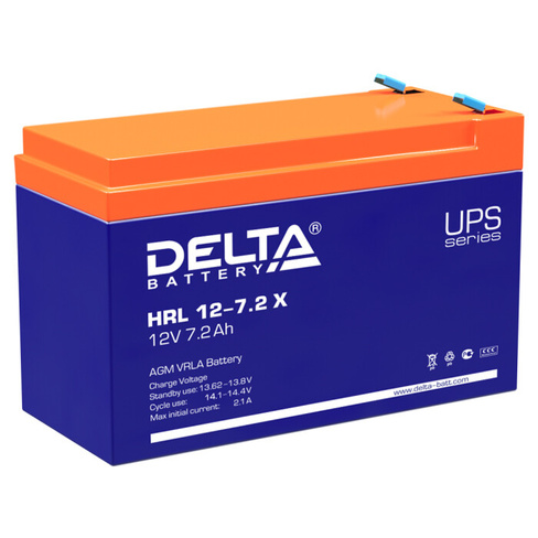 Аккумуляторная батарея для ИБП 12V/7.2Ah Delta HRL 12-7.2 X