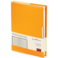 Блокнот Bruno Visconti Ежедневник недатированный "Metropol", А5, 136 листов, оранжевый