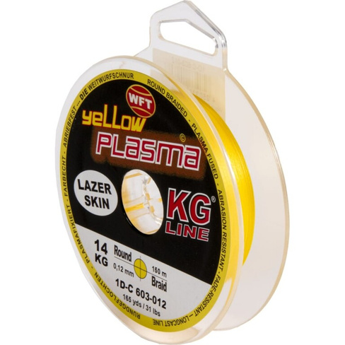 Леска WFT KG PLASMA Yellow 150/012