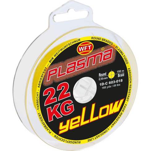Леска WFT KG PLASMA Yellow 150/022