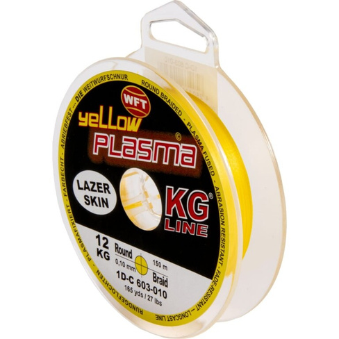 Леска WFT KG PLASMA Yellow 150/010