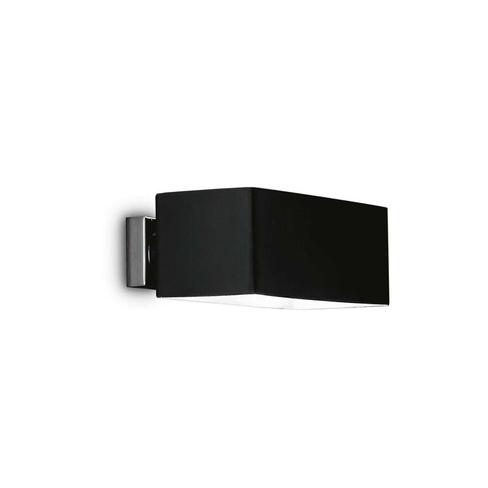 Настенный светильник Ideal Lux BOX AP2 NERO 009513