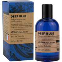 Туалетная вода мужская Vegan Man Studio Deep Blue, 100 мл Delta PARFUM