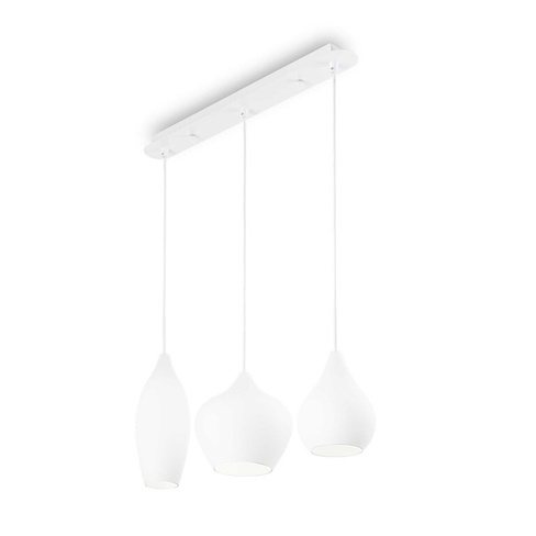 Подвесной светильник Ideal Lux SOFT SP3 BIANCO 111858