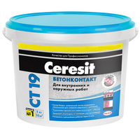 Адгезионная грунтовка Ceresit СТ 19 Бетонконтакт 5 кг