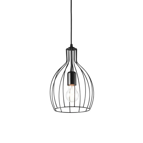 Подвесной светильник Ideal Lux AMPOLLA-2 SP1 NERO 148151