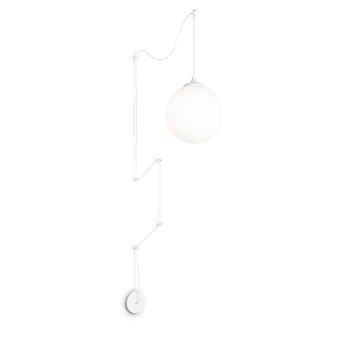 Подвесной светильник Ideal Lux BOA SP1 BIANCO 160863