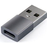 Переходник USB2.0 Satechi ST-TAUCM, USB (m) - USB Type-C (f), коробка, серый