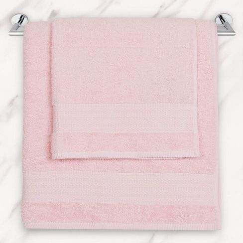 Полотенце Ashby цвет: розовый (50х70 см)