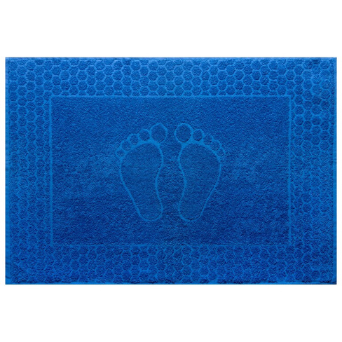 Полотенце-коврик для ног Ножки цвет: синий (50х70 см)
