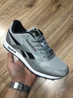 Кроссовки мужские Reebok classic silver