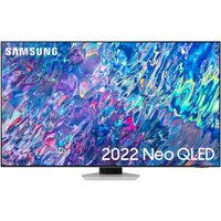 55" Телевизор Samsung QE55QN85BAU 2022 IPS, яркое серебро