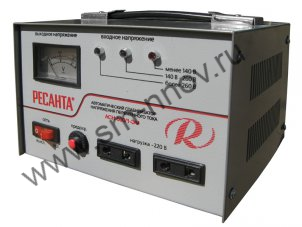 Стабилизатор однофазный РЕСАНТА ACH-1500/1-ЭМ