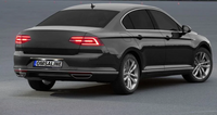 Накладка на планку над номером Omsa сталь Volkswagen Passat B8 2015-2019 SD