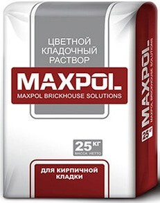 Раствор кладочный "MAXPOL" Премиум, Терракот